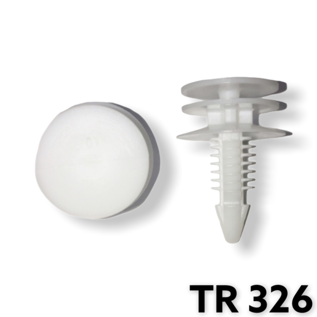 TR326 - 25 or 100 / Door Trim Panel Ret. (17/64" Hole)